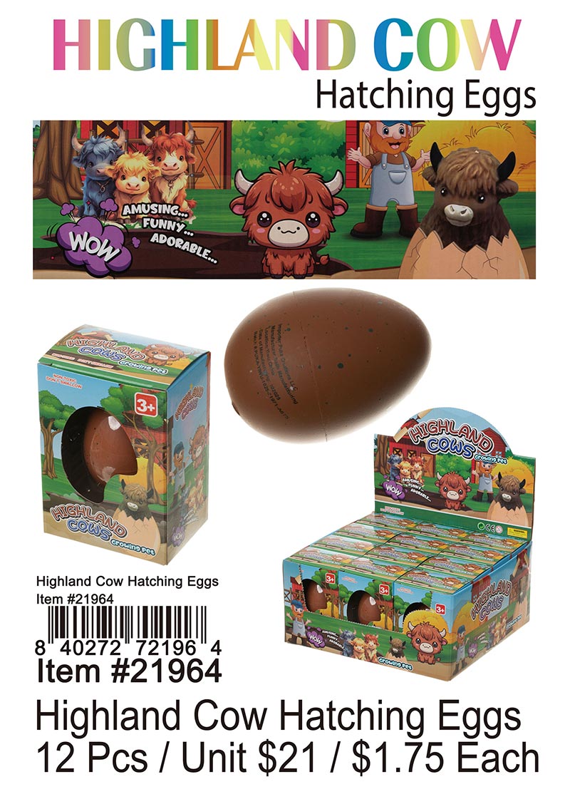 Highland Cow Hatching Eggs
