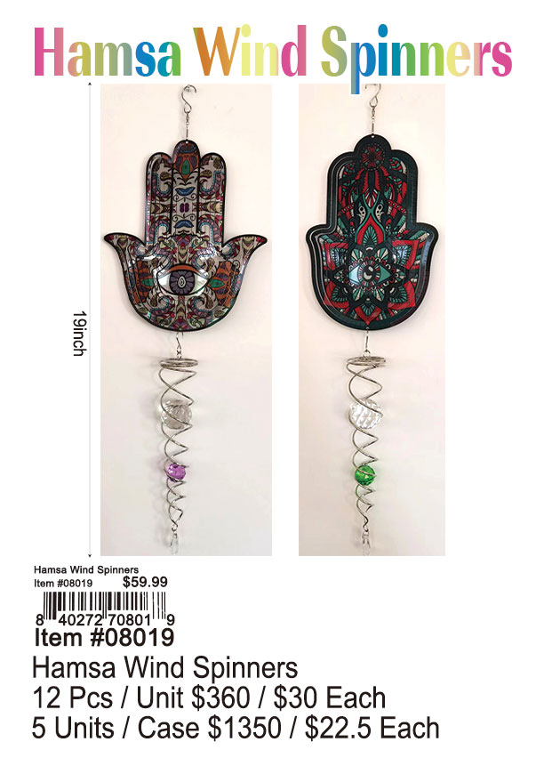 Hamsa Wind Spinners