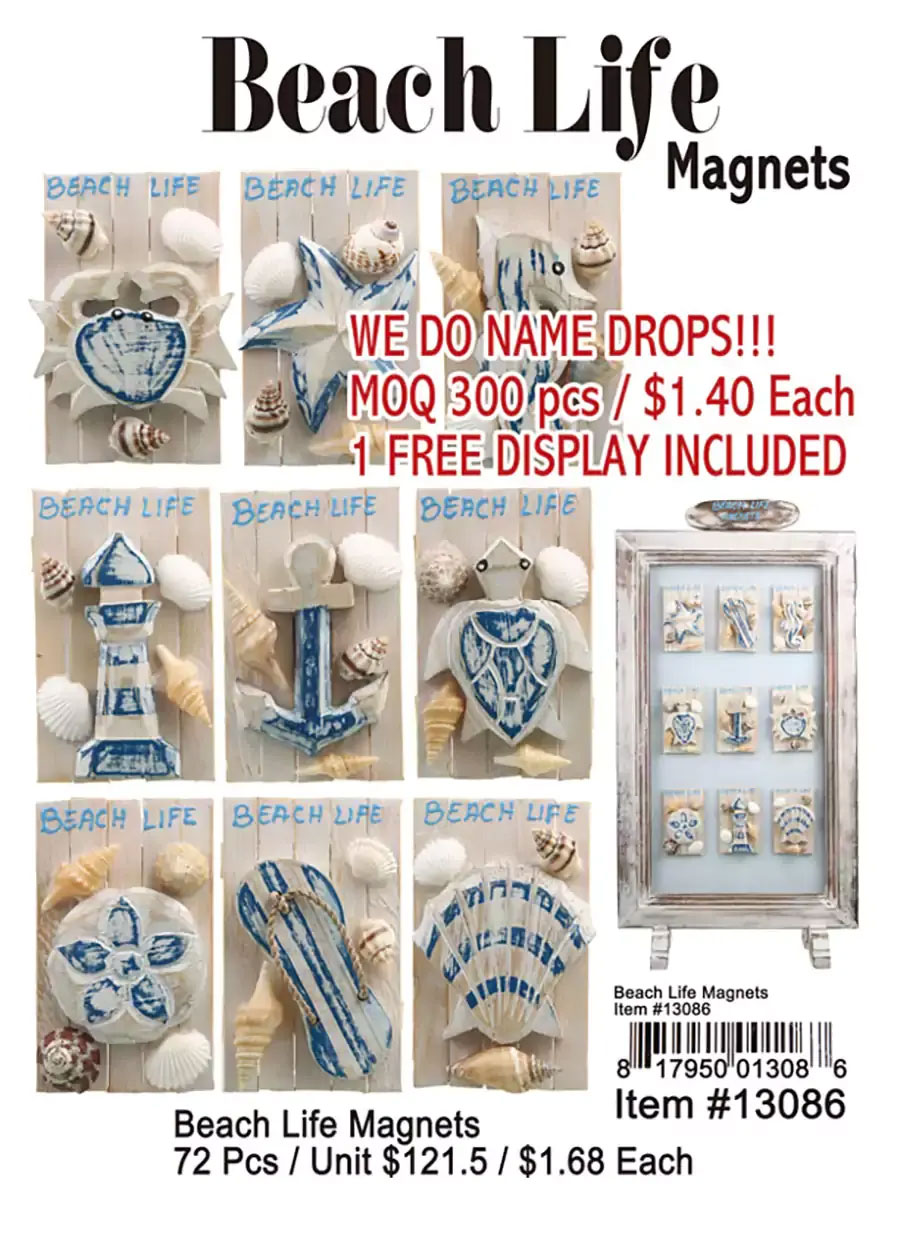 Beach Life Magnets