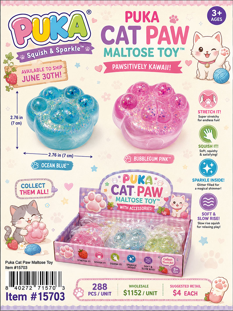 Cat Paw Maltose Toy