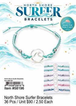 North Shore Surfer Bracelets