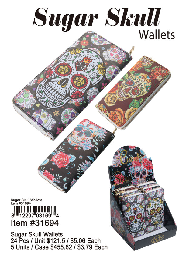 Sugar Skull Wallets