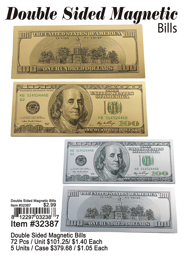 Double Sided Magnetic Bille