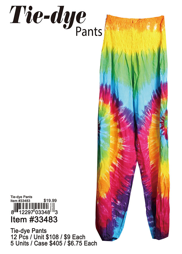 Tie-dye Pants