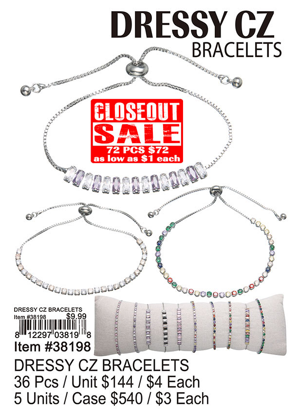 Dressy CZ Bracelets (CL)