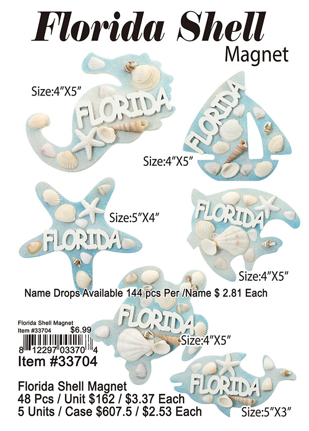 Florida Shell Magnet
