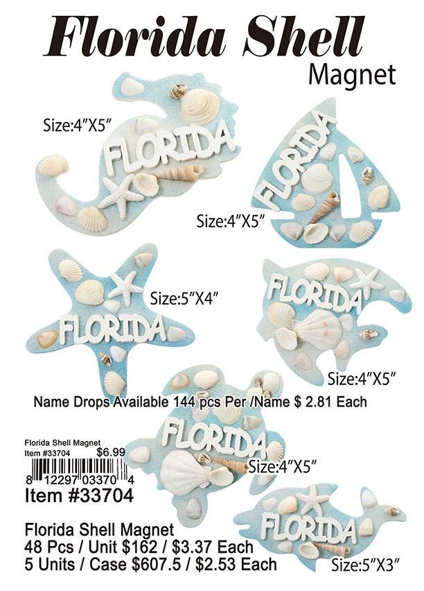 Florida Shell Magnet