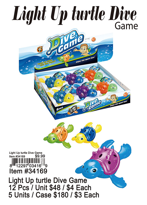 Sea Life Turtle Dive Game