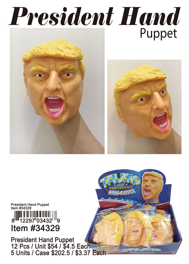 President Hand Puppet