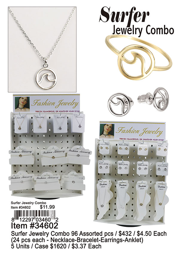 Surfer Jewelry Combo