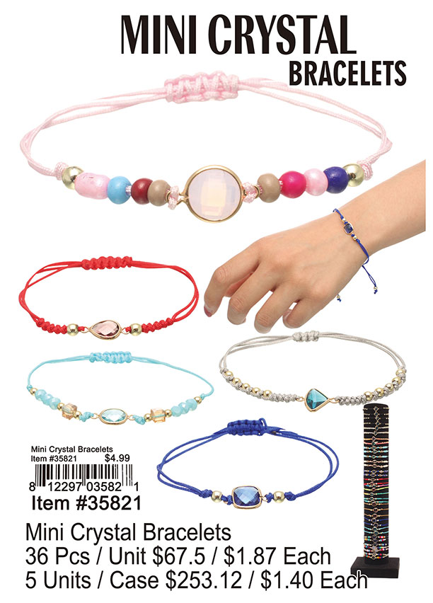 Mini Crystal Bracelets