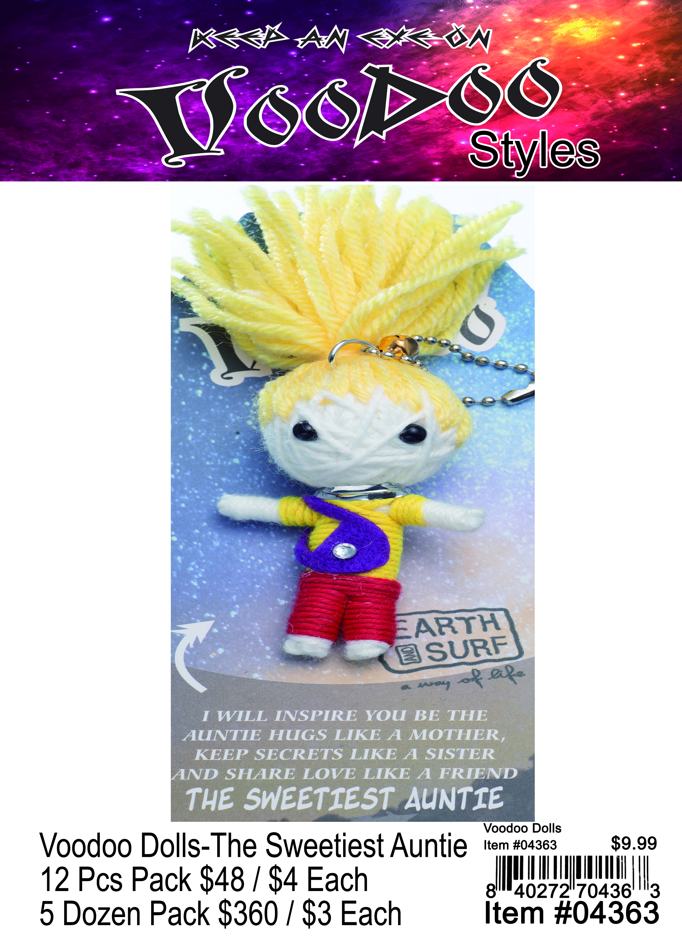 Voodoo Dolls-The Sweetiest Auntie
