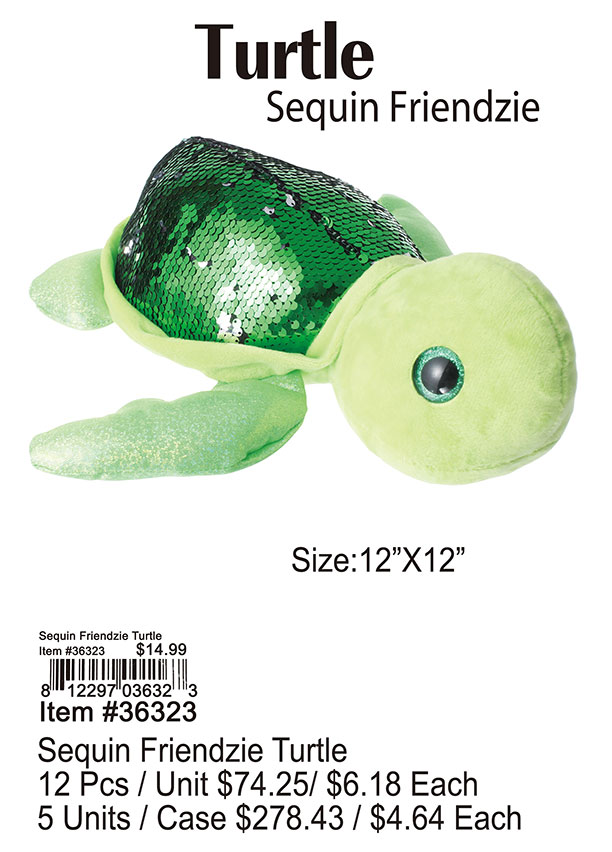 Sequin Friendzie Turtle