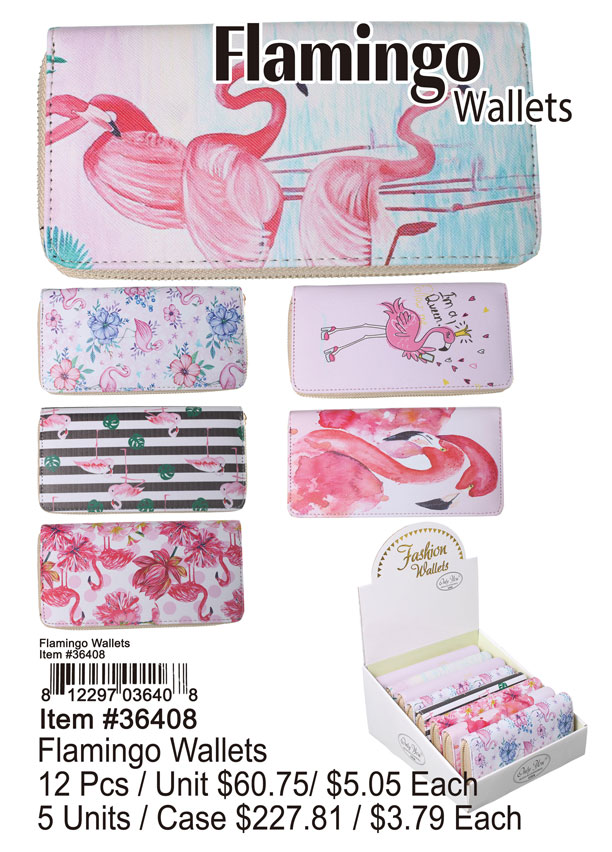 Flamingo Wallets