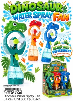 Dinosaur Water Spray Fan