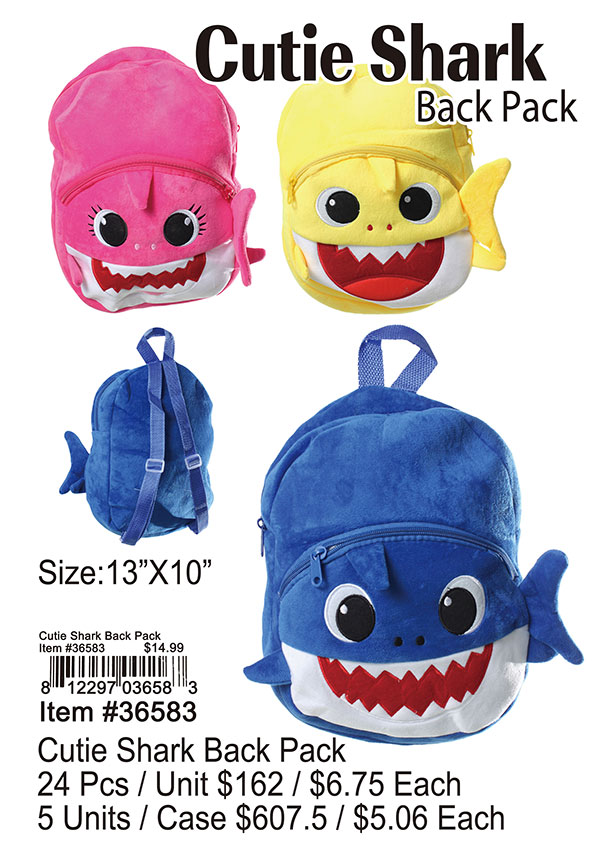 Cutie Shark Back Pack