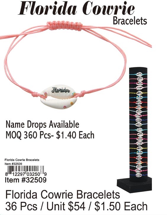 Florida Cowrie Bracelets