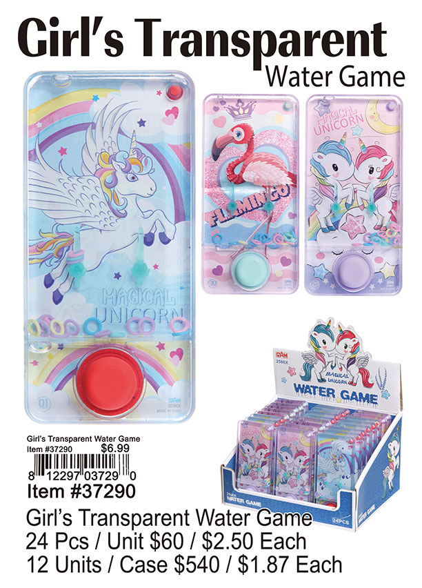 Girl Transparent Water Game