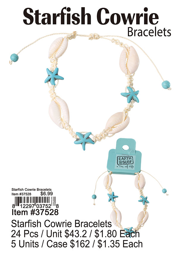 Starfish Cowrie Bracelets