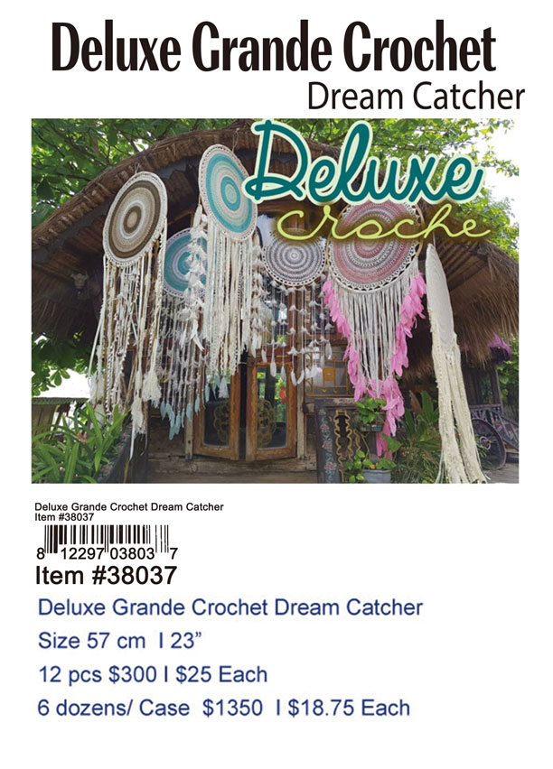Deluxe Grande Crochet Dream Catcher