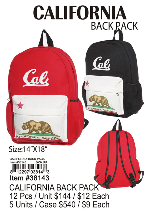 California Back Pack