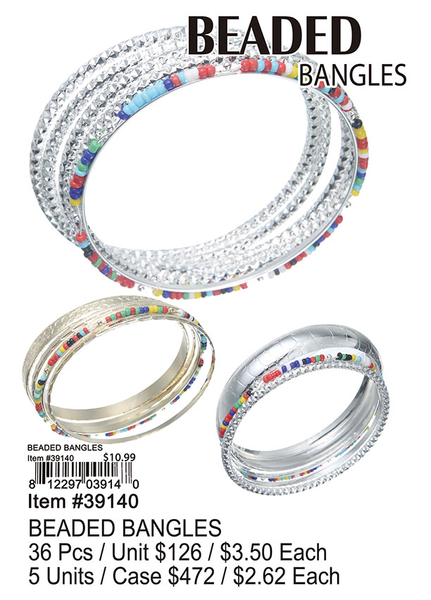 Beaded Bangles