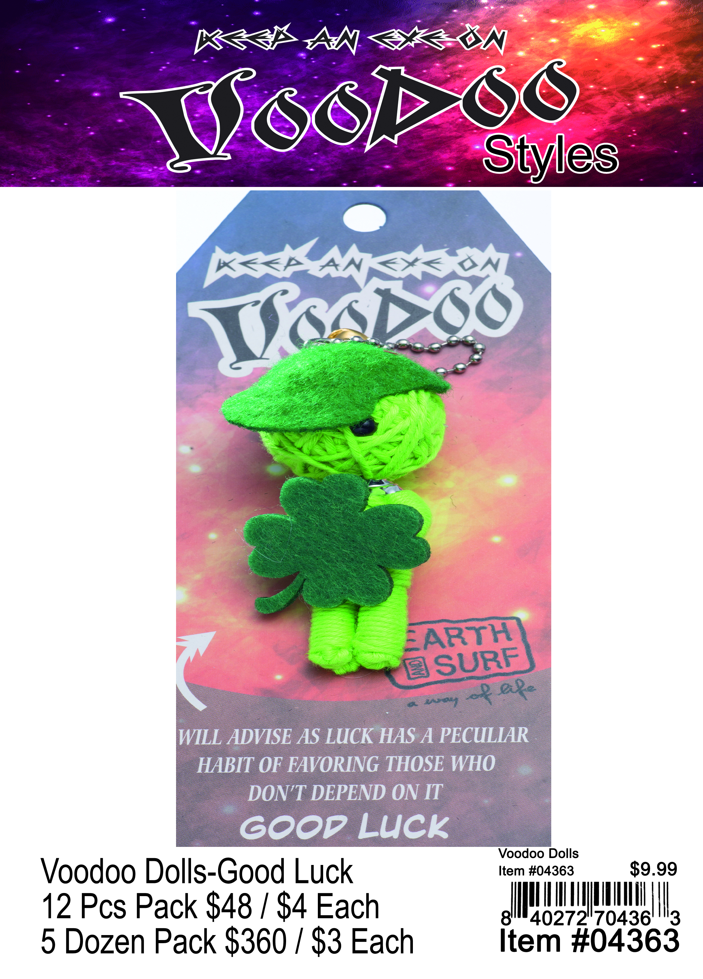 Voodoo Dolls-Good Luck