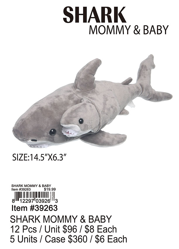 Shark Mommy and Baby