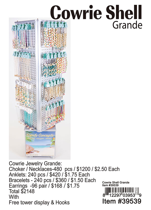 Cowrie Jewelry Grande
