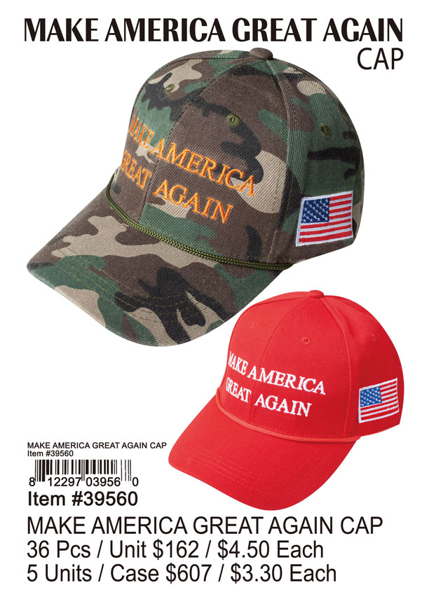 Make America Great Again Cap