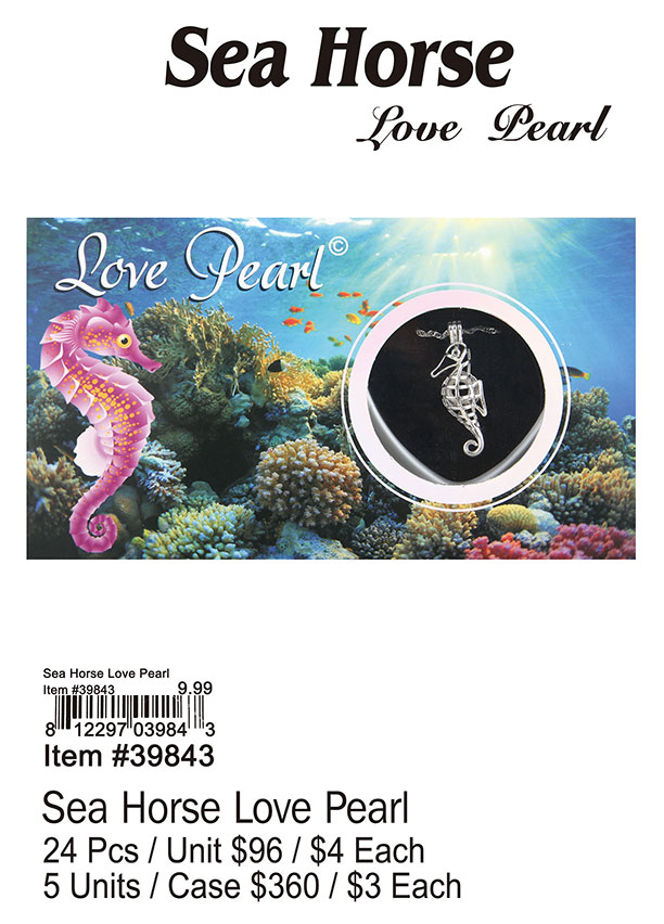 Sea Horse Love Pearl