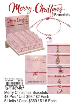 Merry Christmas Bracelets