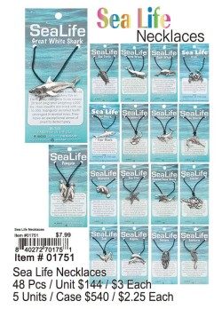 Sea Life Necklaces