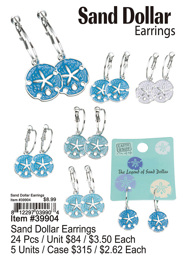 Sand Dollar Earrings