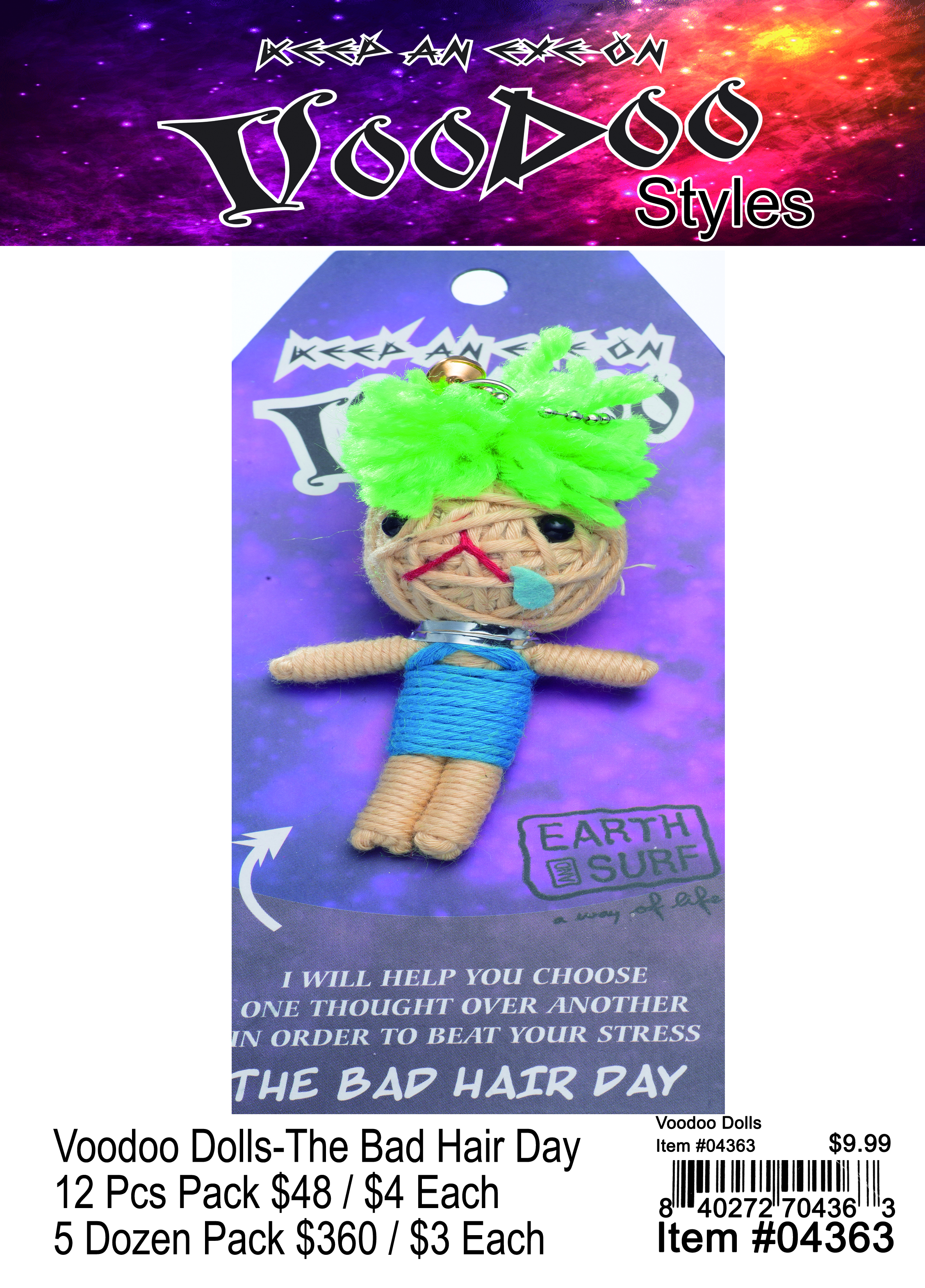 Voodoo Dolls-The Bad Hair Day