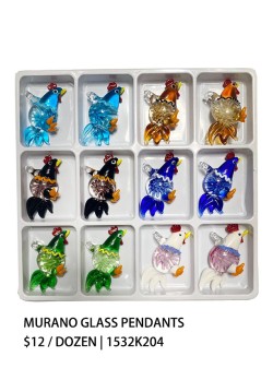 Murano Arte Glass Pendants K204