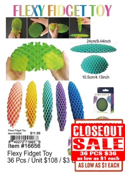 Flexy Figgy Fidget Toy