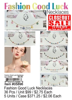 Fashion Good Luck Necklaces