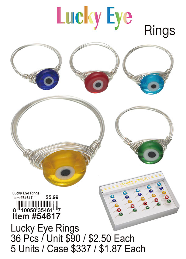 Lucky Eye Rings