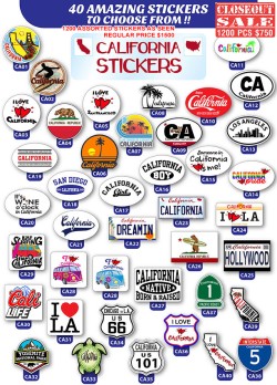 California Stickers