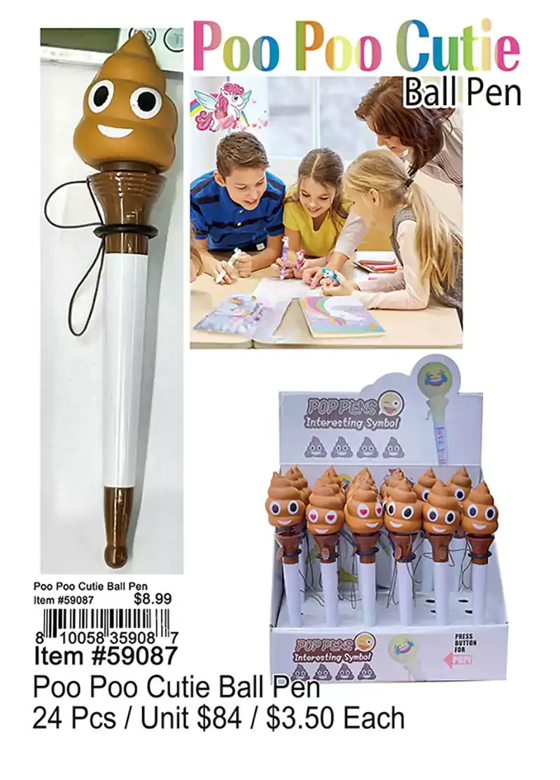 Poo Poo Cutie Ball Pen