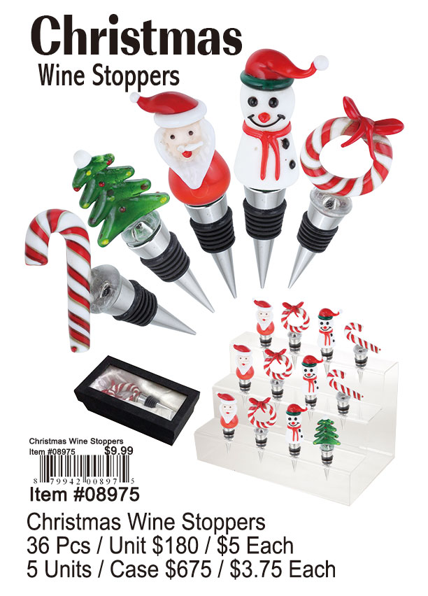 Christmas Wine Stoppers