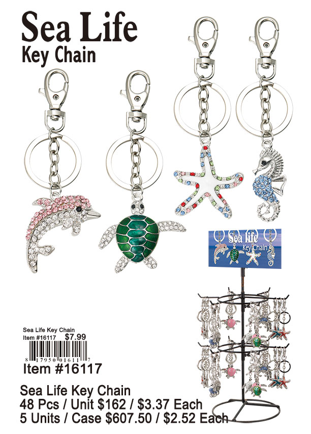 Sea Life Keychain