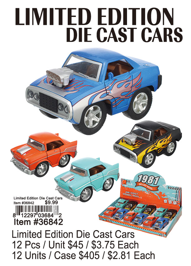 Limited Edited Die Cast Cars