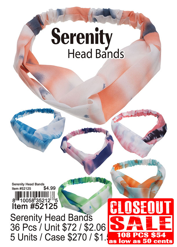 Serenity Head Bands (CL)