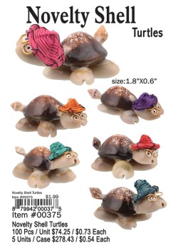 Novelty Shell Turtles