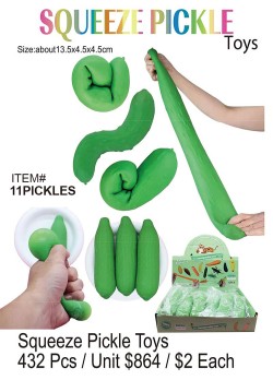 Squeeze Pickle Toys