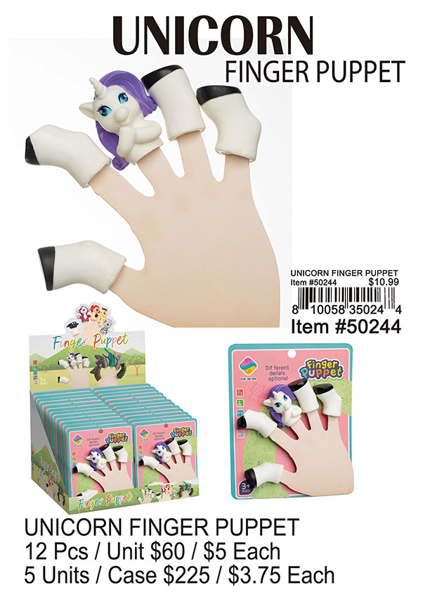 Unicorn Finger Puppet main image 1