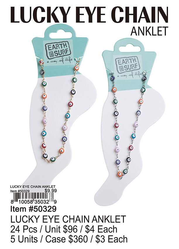 Lucky Eye Chain Anklet