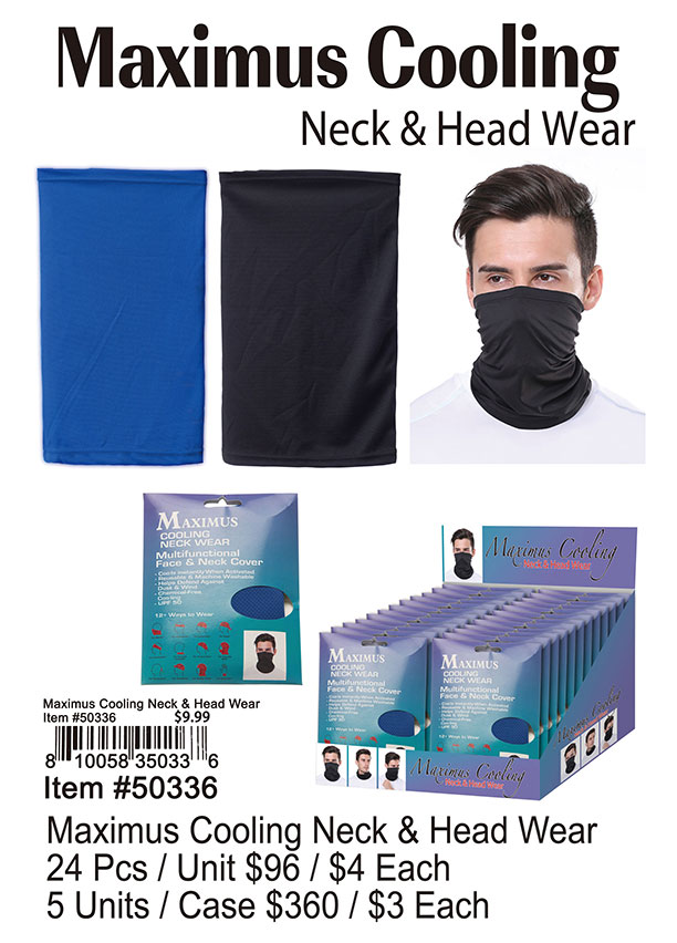 Maximus Cooling Neck and Head Wear